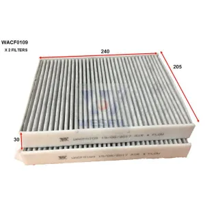 Wesfil Cabin/Pollen Air Filter - WACF0109