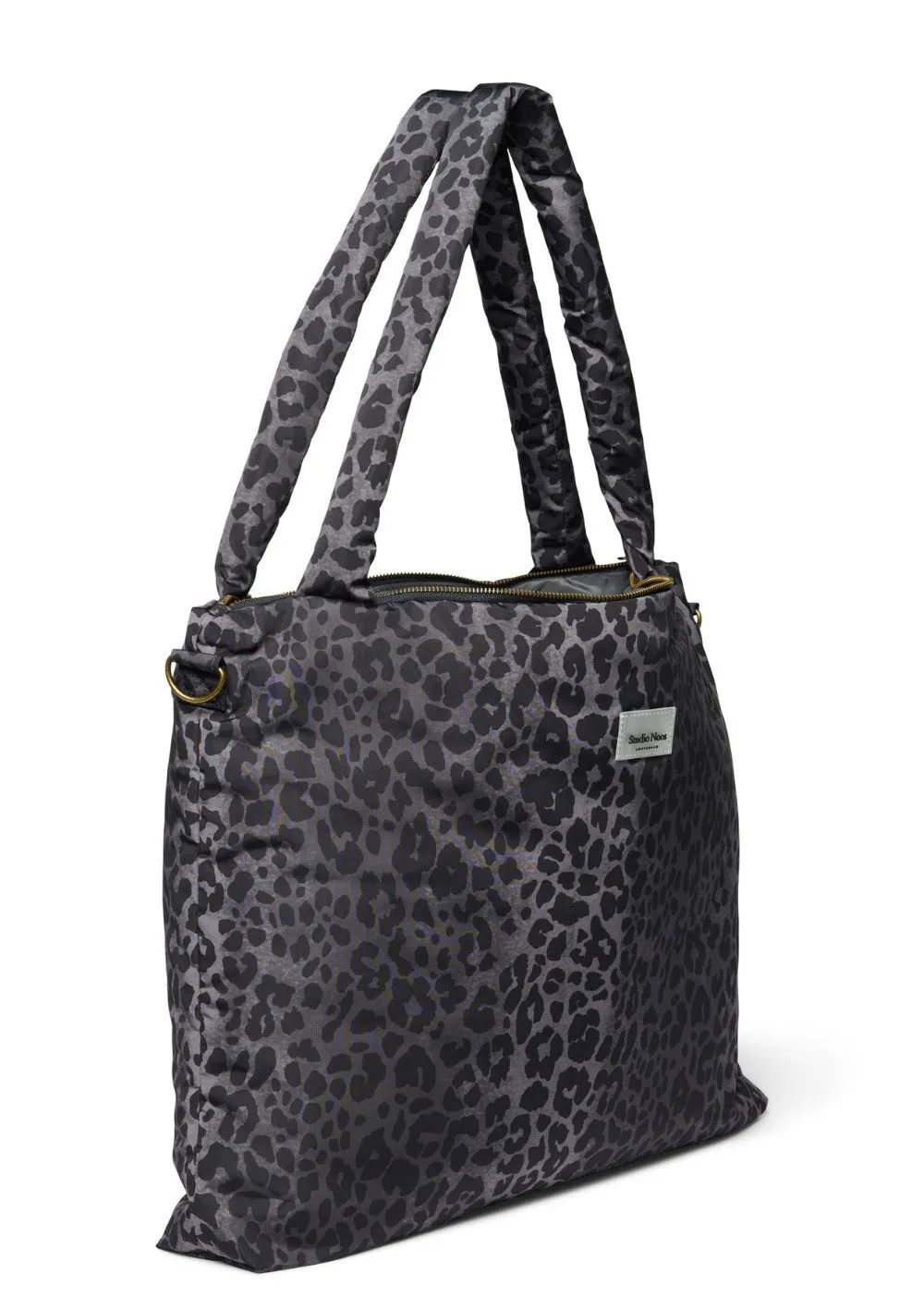 Wickeltasche 'Puffy Diaper Bag' Antra Leopard