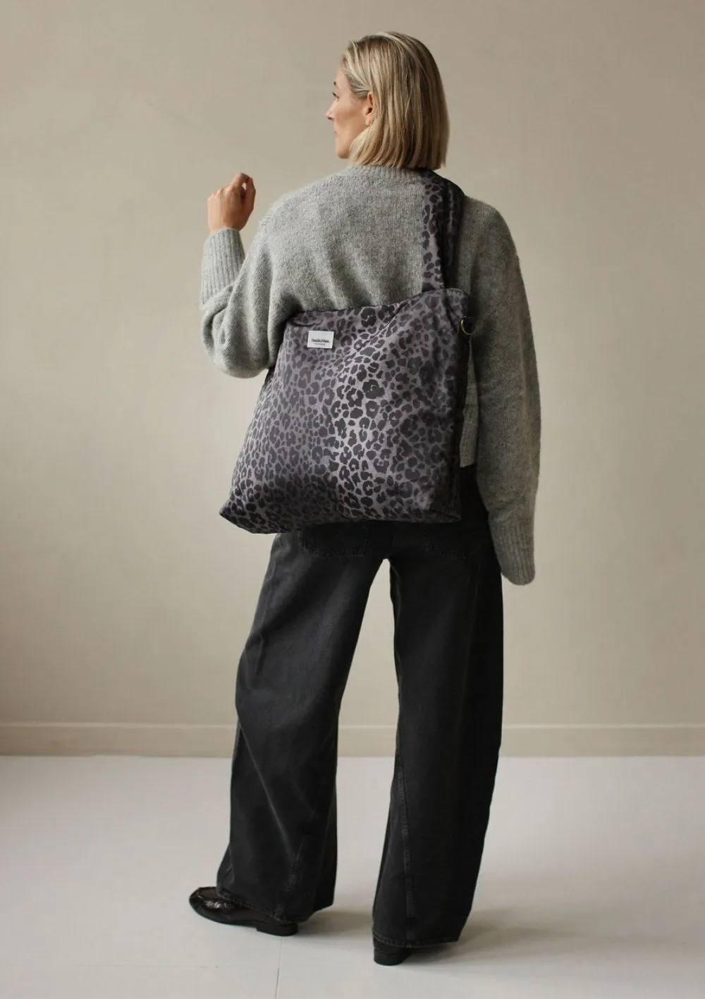 Wickeltasche 'Puffy Diaper Bag' Antra Leopard