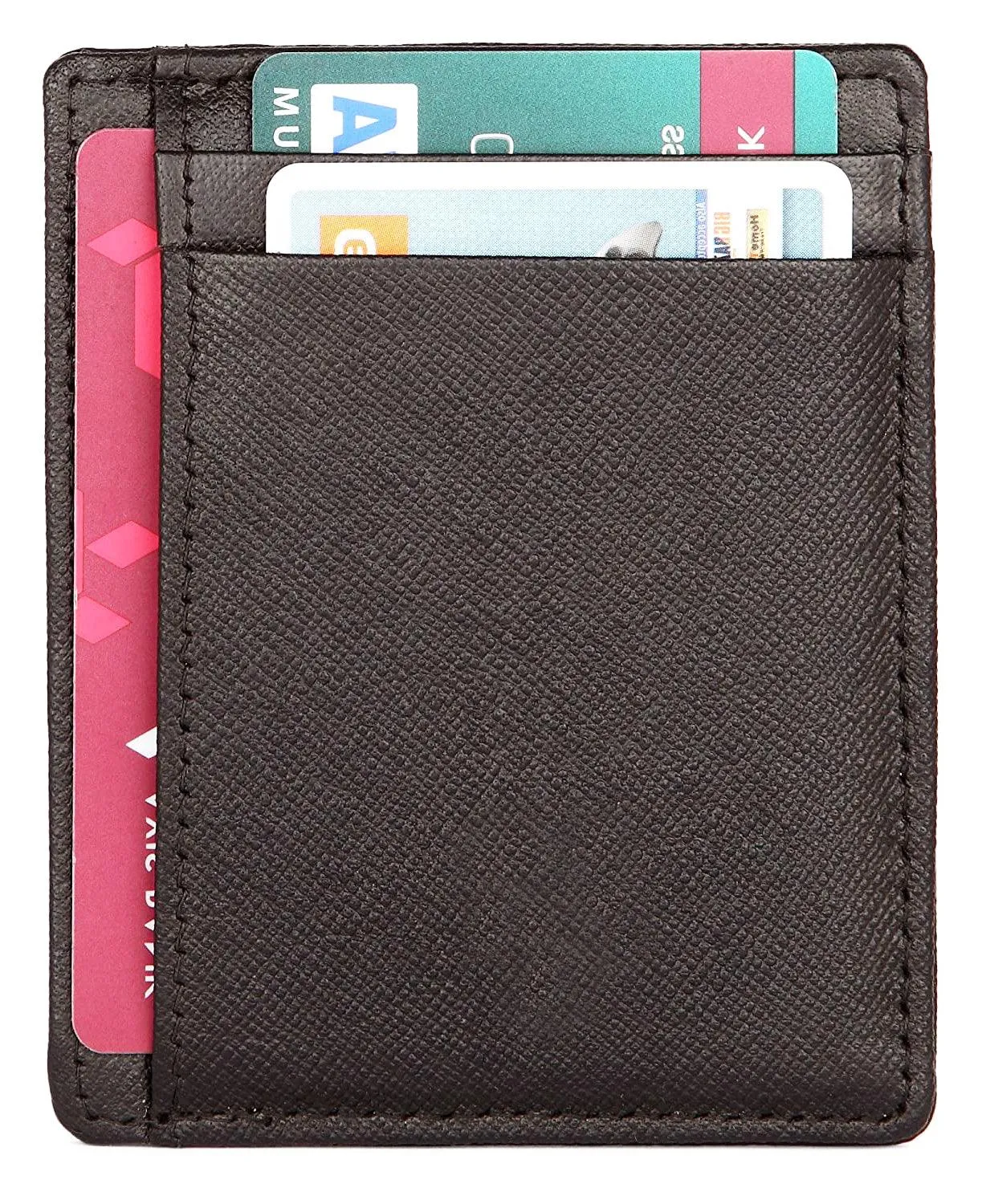 WILDHORN®Genuine Leather Card Case for Mens