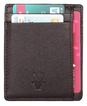 WILDHORN®Genuine Leather Card Case for Mens