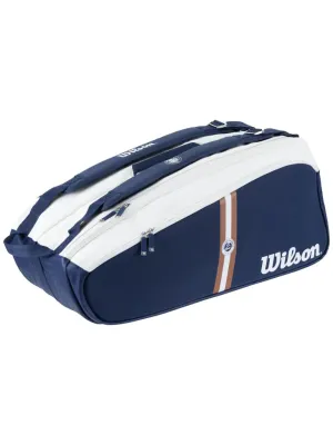 Wilson Roland Garros Super Tour 9-Pack Bag - 2023 NEW ARRIVAL