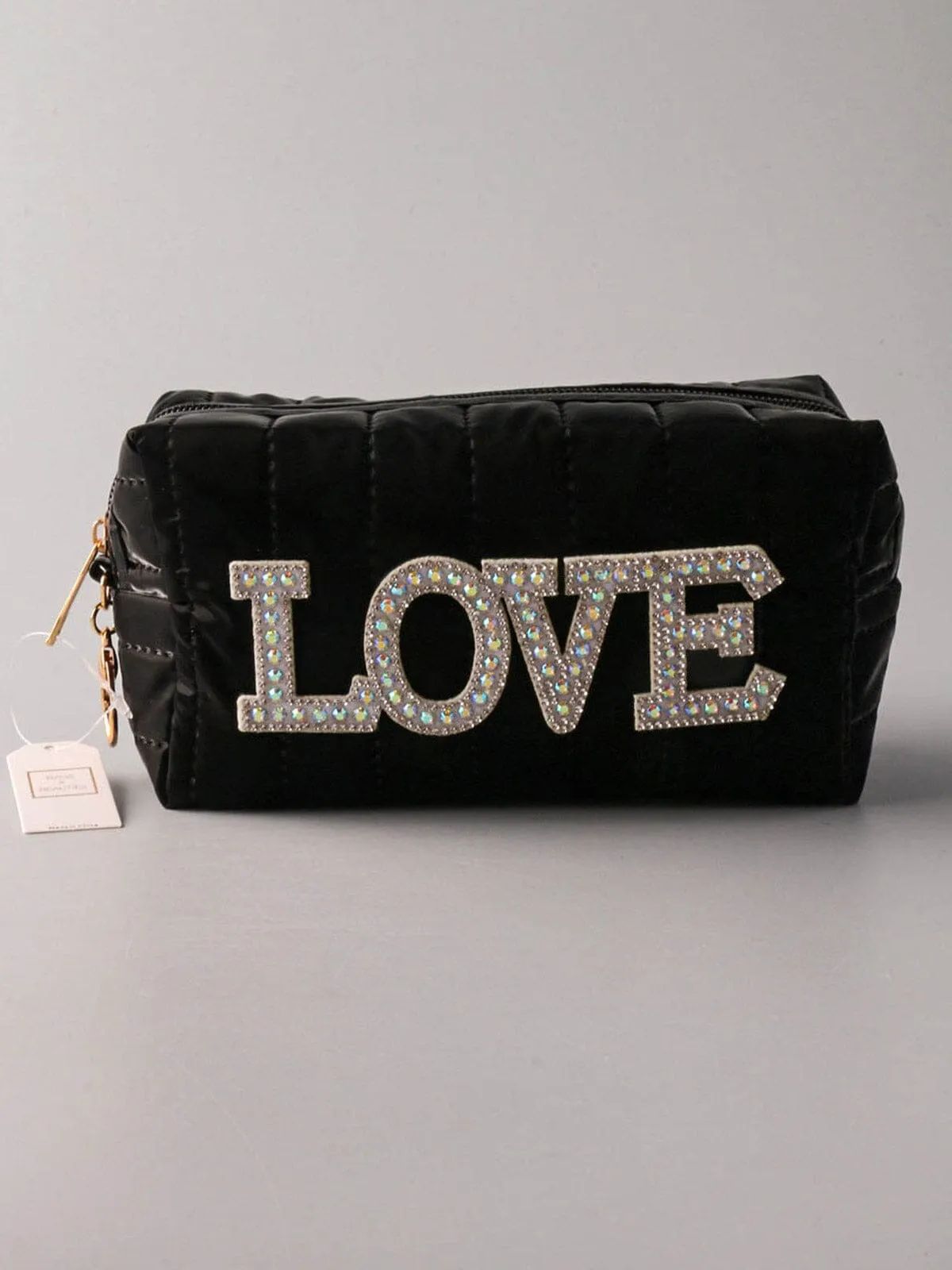 WOMEN'S GRAPHIC LOVE COSMETIC BAG