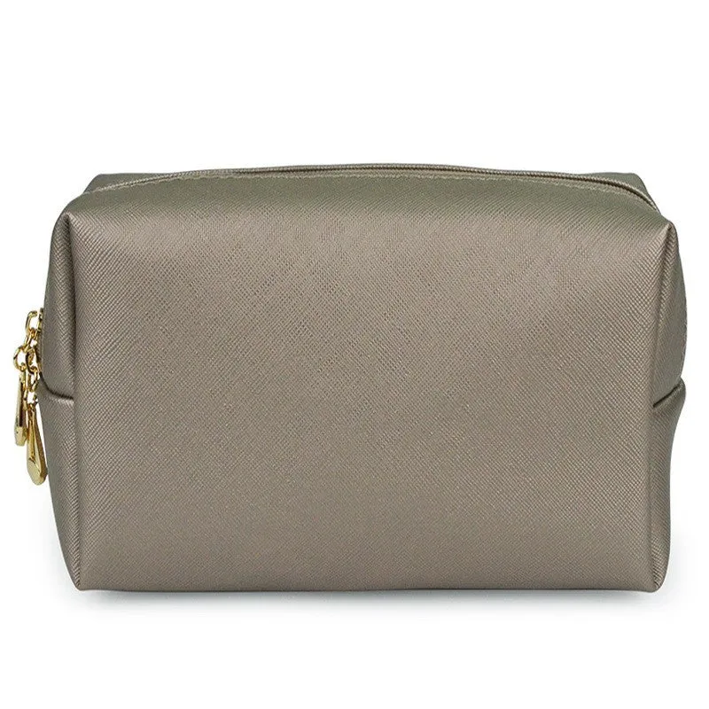 Women's Hand-held Portable Waterproof Cute Toiletry Cosmetic Bags