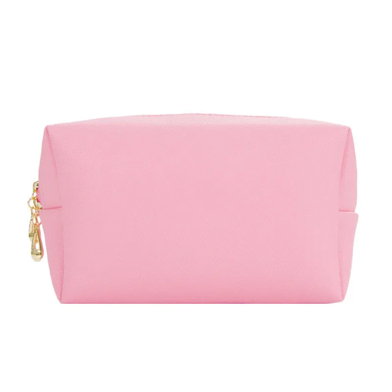 Women's Hand-held Portable Waterproof Cute Toiletry Cosmetic Bags