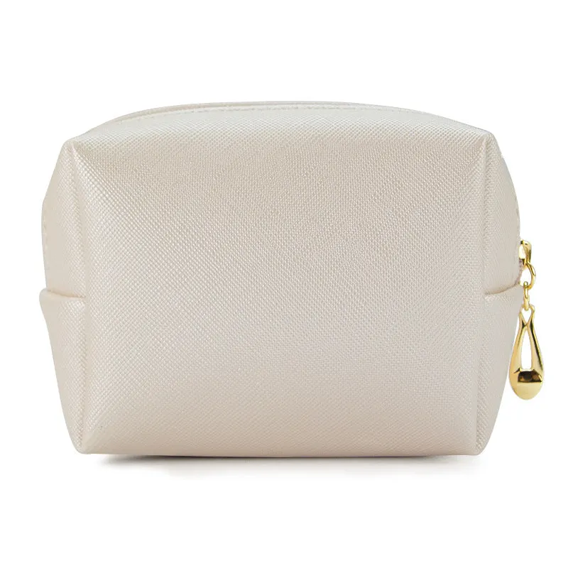 Women's Hand-held Portable Waterproof Cute Toiletry Cosmetic Bags