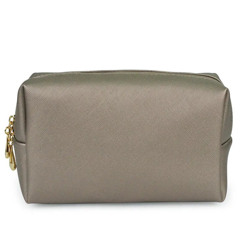 Women's Hand-held Portable Waterproof Cute Toiletry Cosmetic Bags