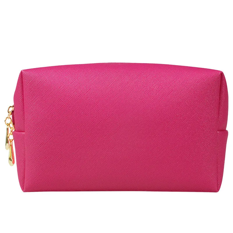 Women's Hand-held Portable Waterproof Cute Toiletry Cosmetic Bags
