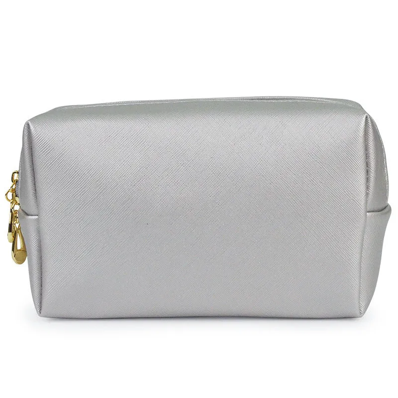 Women's Hand-held Portable Waterproof Cute Toiletry Cosmetic Bags