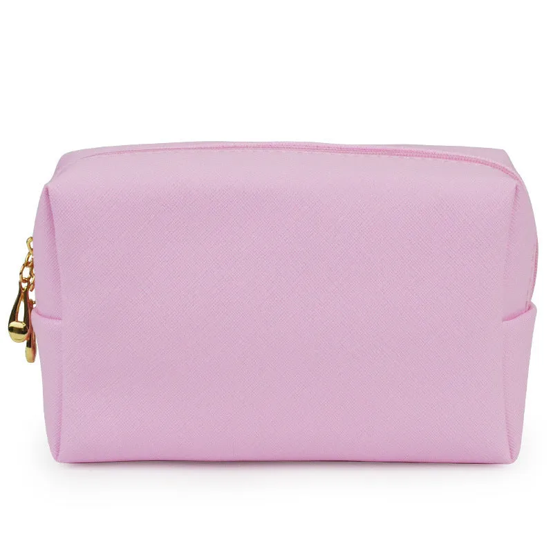 Women's Hand-held Portable Waterproof Cute Toiletry Cosmetic Bags