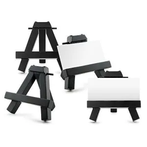 Wooden Easel  Place Card Holders Set of 4
