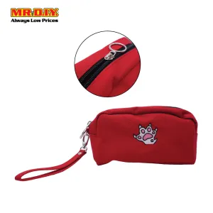 WUHUA Cute Pets Design Cotton Cosmetic Case Bag