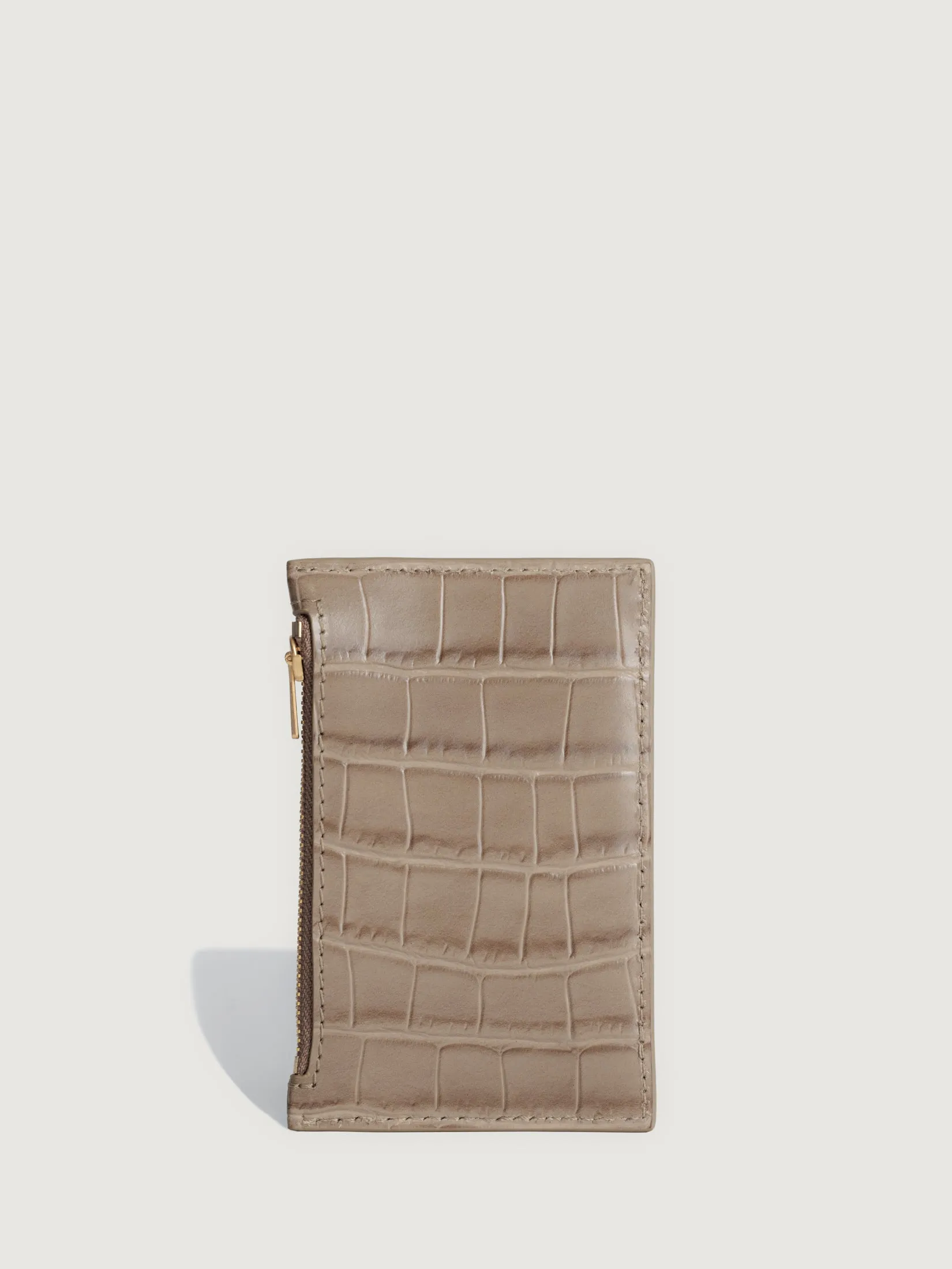Yu Mei Frank Cardholder - Dune Croc