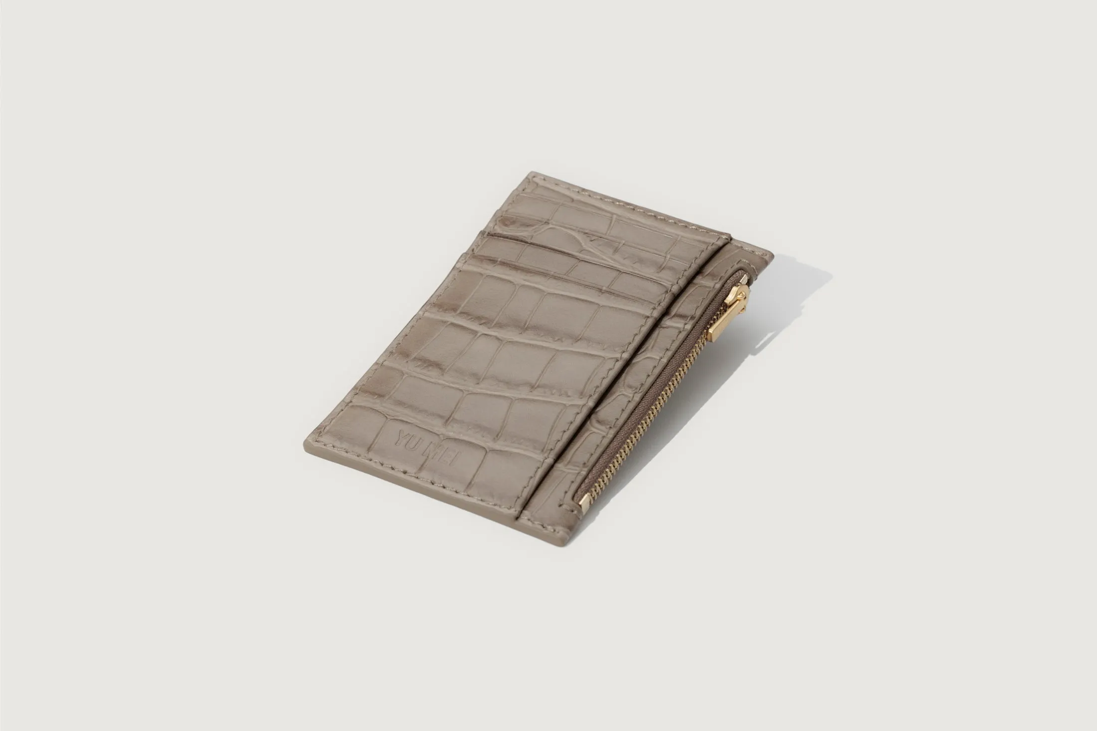 Yu Mei Frank Cardholder - Dune Croc