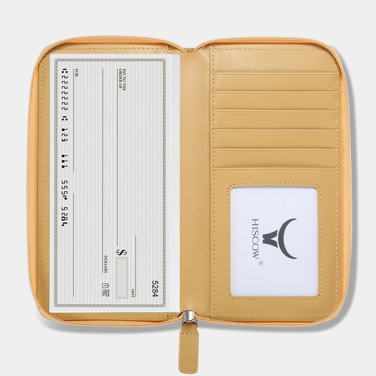 Zippered Checkbook Cover