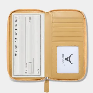 Zippered Checkbook Cover