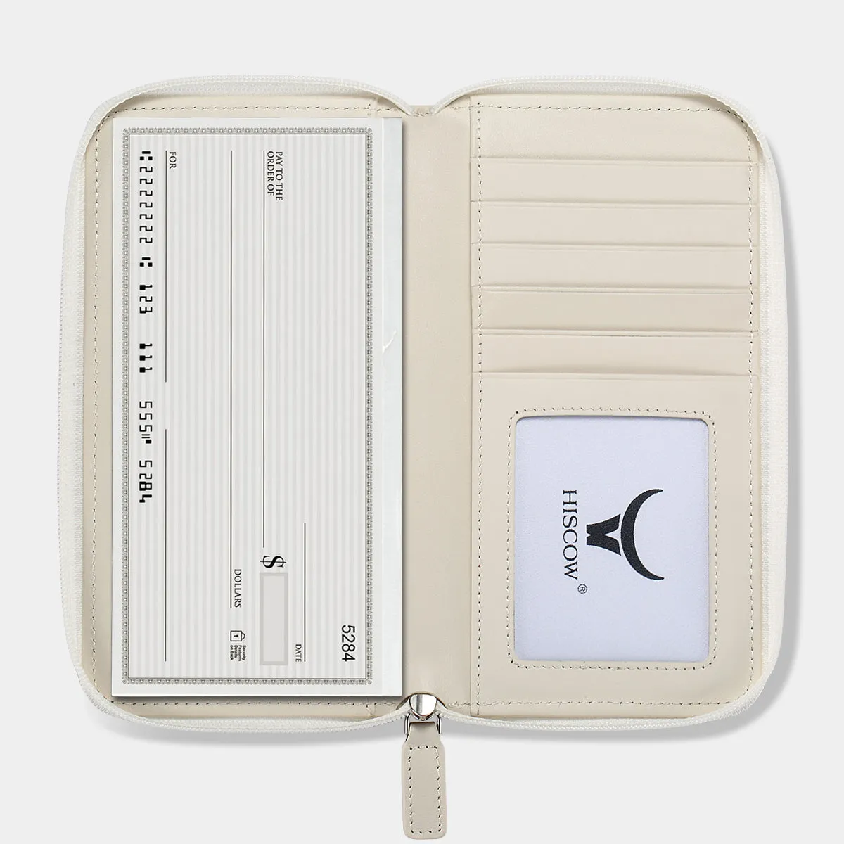 Zippered Checkbook Cover
