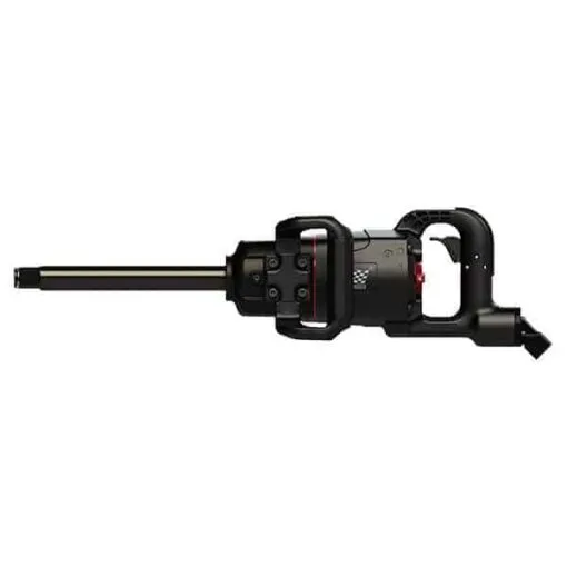 ZIW1201-8 -- 2,400 ft-lb --1" Composite Twin Hammer Inline Impact wrench 8" EXTENDED ANVIL